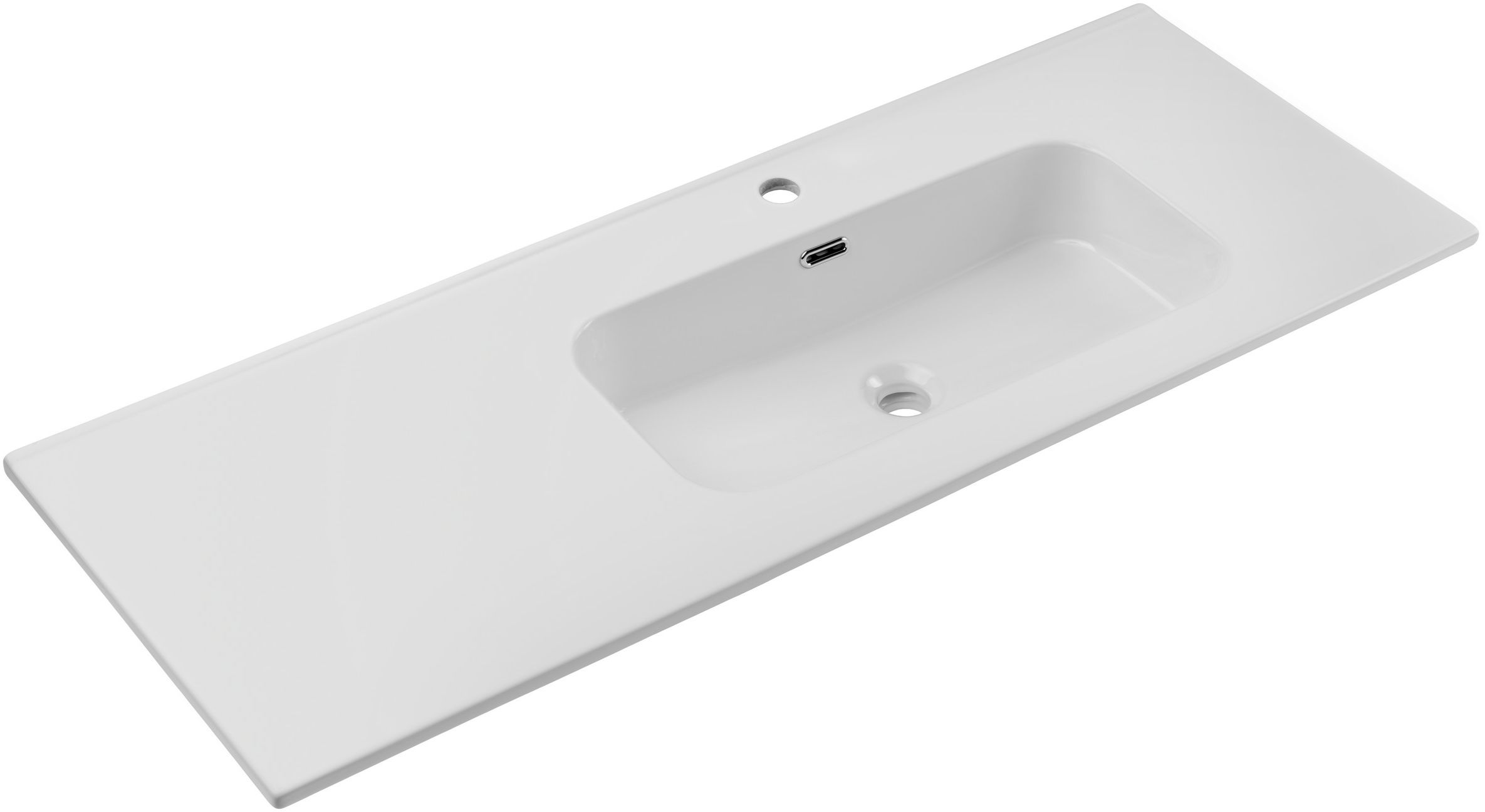 Comad Go 2 lavabo 121x46 cm rectangular para mueble blanco GO 2 120CM R DP ( E-8095-120R )