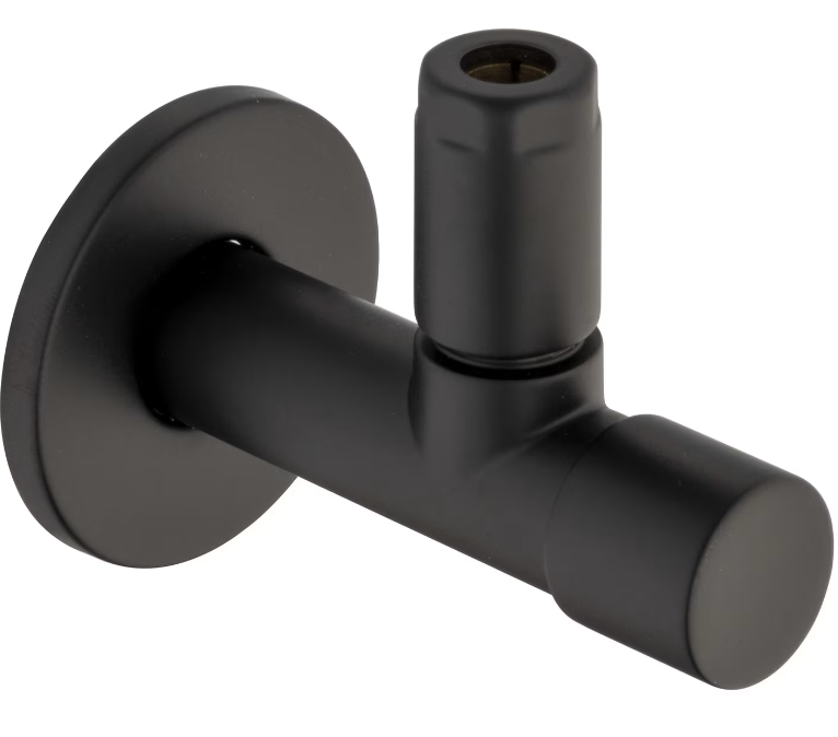 Kronenbach Lima 2.0 Black válvula angular de pared || 41.321.071.0001SM