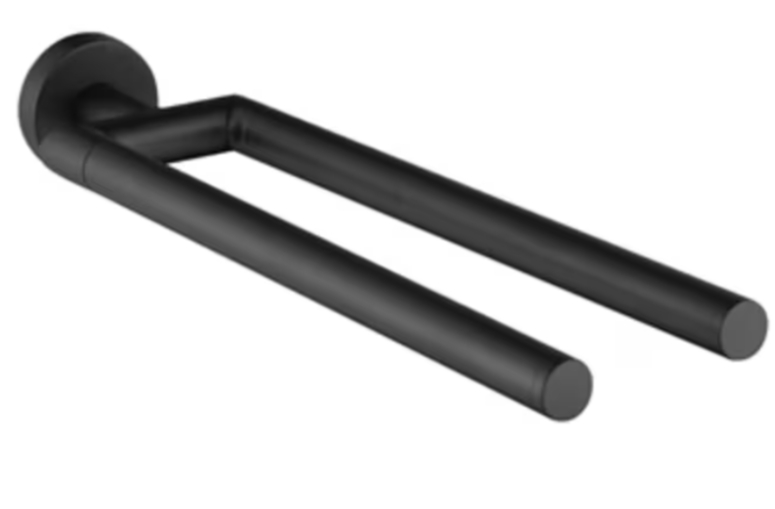 Kronenbach Lima 2.0 Black toallero negro 29.200.075.0005