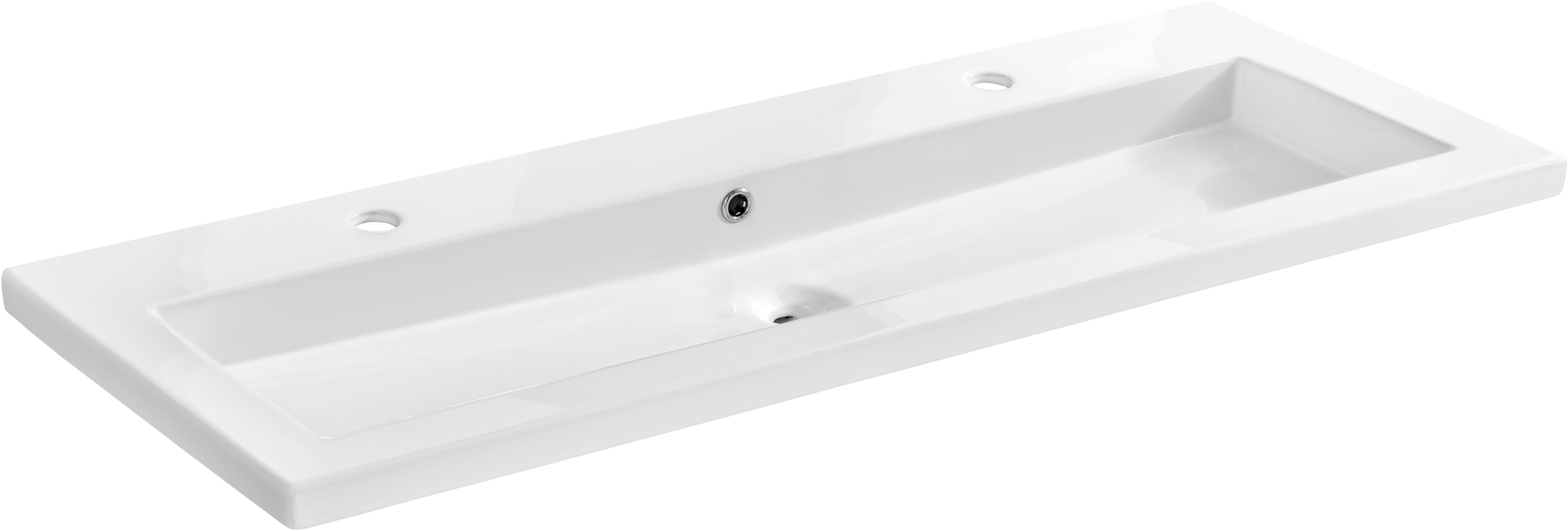 Comad Spirit lavabo 121x46 cm rectangular para mueble blanco UM-8070 SPIRIT 120 DP