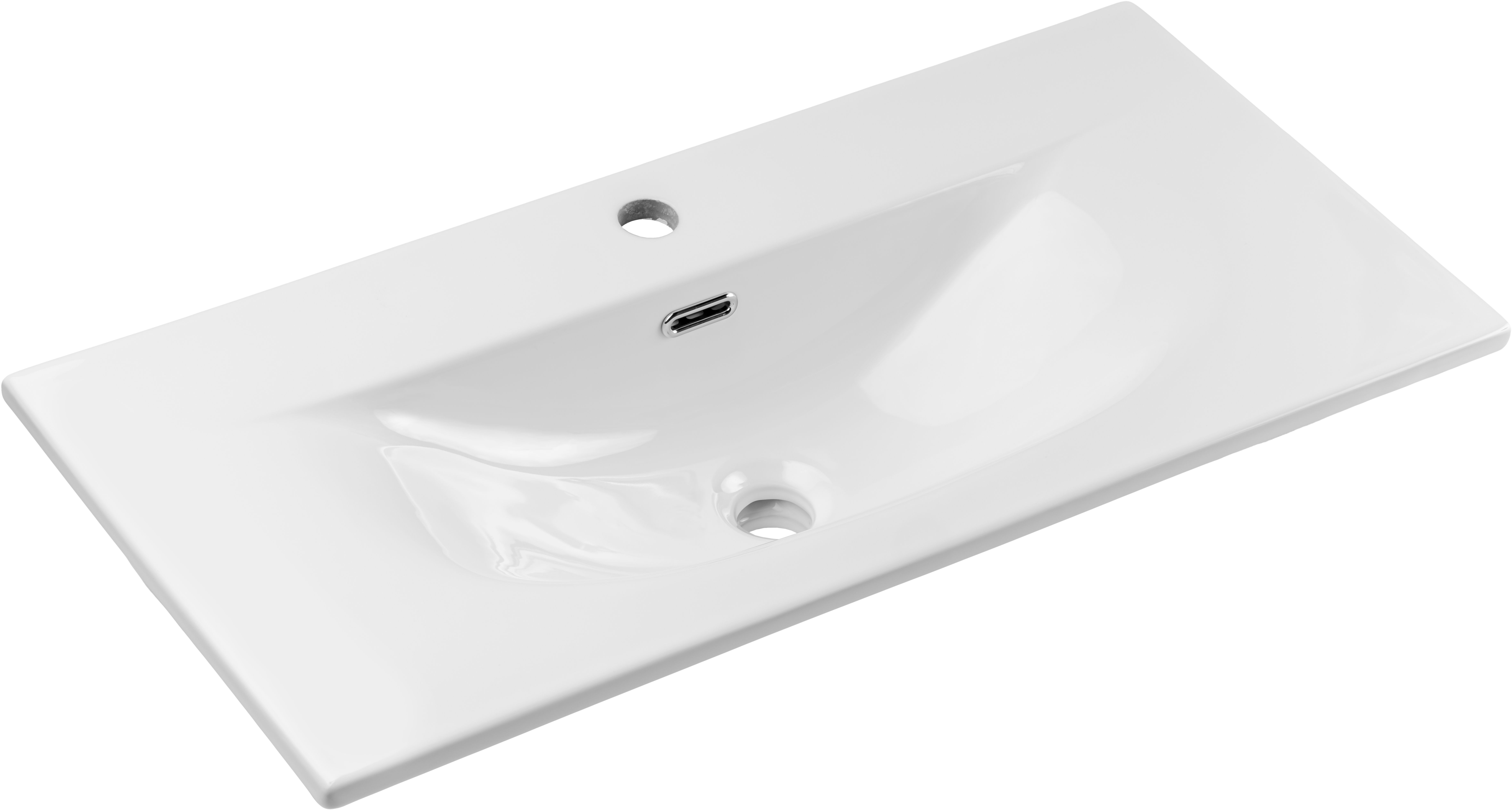 Comad Sky 3 lavabo 81x40 cm rectangular para mueble blanco SKY 3 80CM ( E-8099-3-80 )