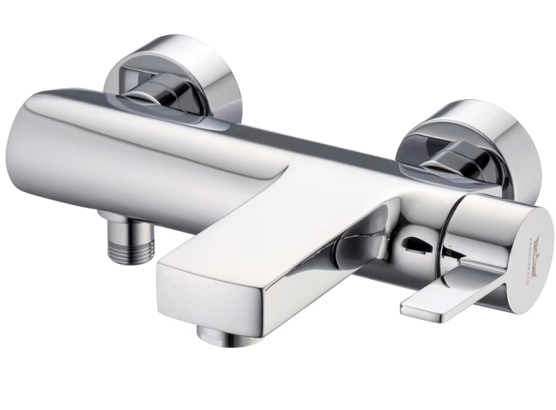 Kronenbach Krona 2.0 grifo de bañera y ducha a pared cromo 51120010100KB