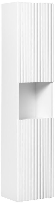 Comad Nova White szafka 30x25x140 cm boczna wisząca biała NOVA WHITE 80-03-2D