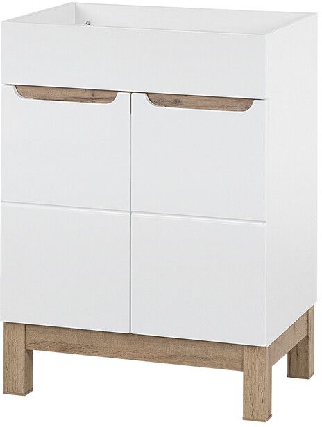 Comad Bali White armario 60x45.5x84 cm de pie, para lavabo blanco BALI WHITE 820 -60 CM FSC