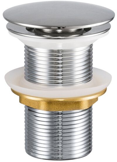 Comad tapón para lavabo cromo CLICK-CLACK T201L-3