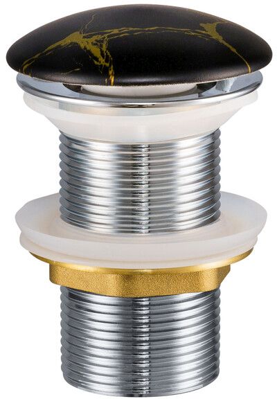 Comad tapón para lavabo negro CLICK-CLACK T201M-B12-3