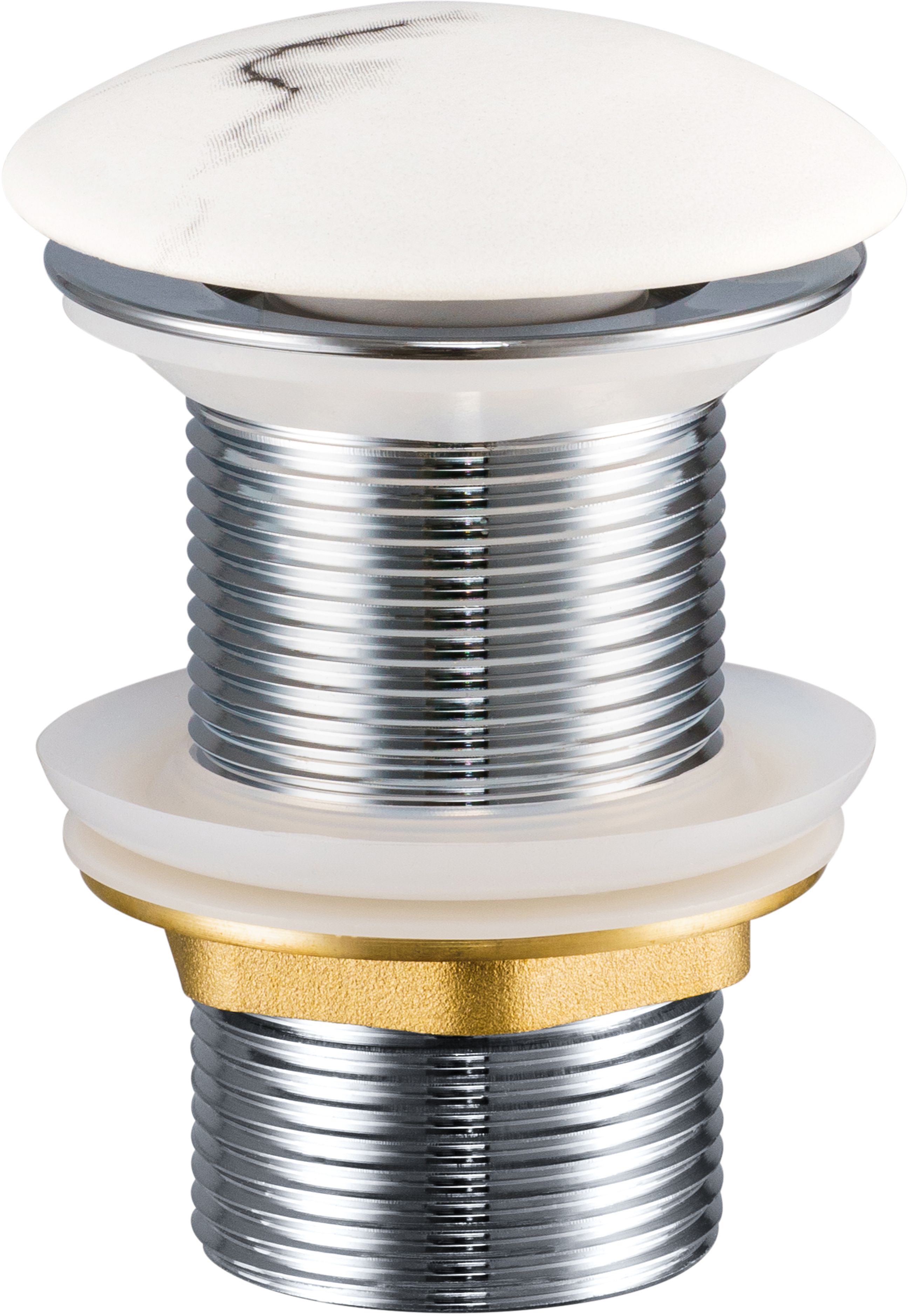 Comad tapón para lavabo blanco CLICK-CLACK T201M-W13-3