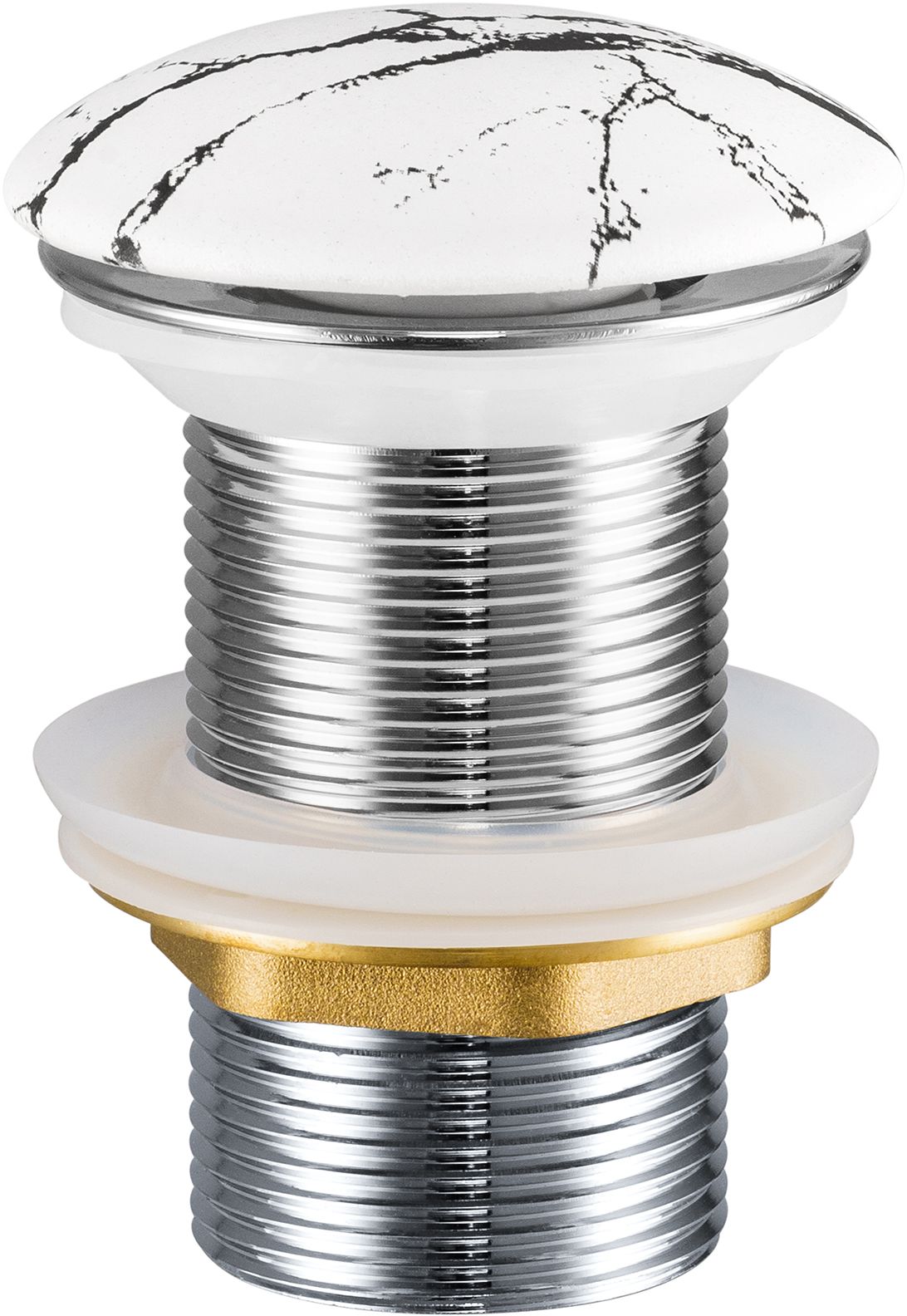 Comad tapón para lavabo blanco CLICK-CLACK T201M-W17-3
