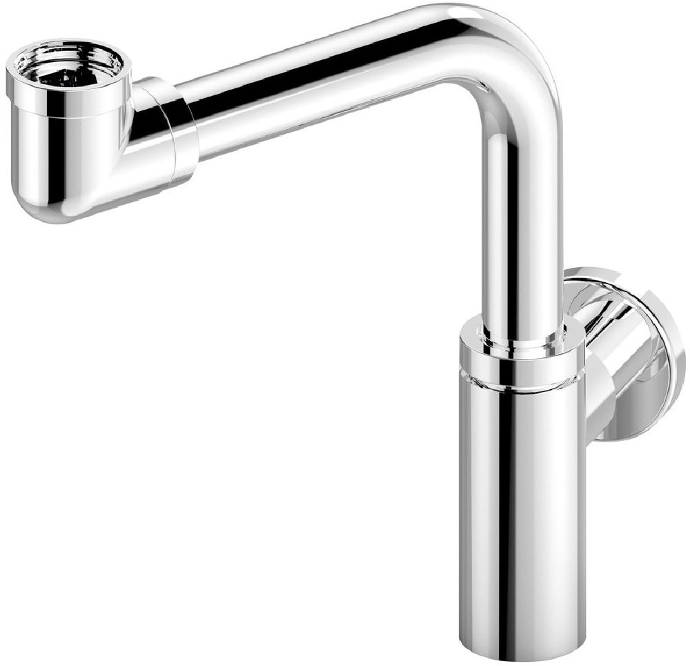 Sapho sifón de lavabo tubular cromo SI511-EL