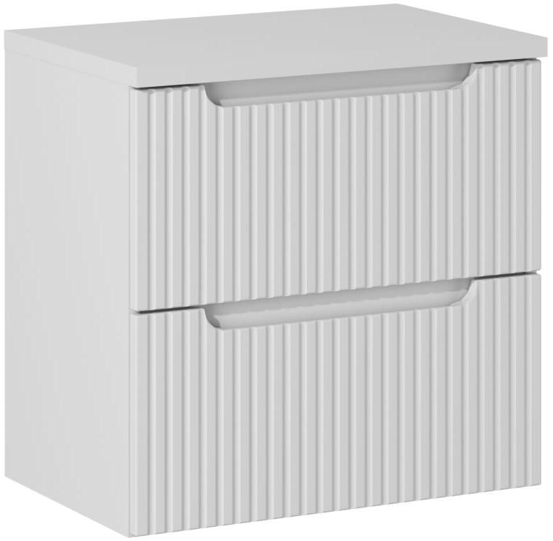 Conjunto armario Comad Nova White NOVA WHITE 82-60-2S, encimera Comad Nova White NOVA WHITE 89-60