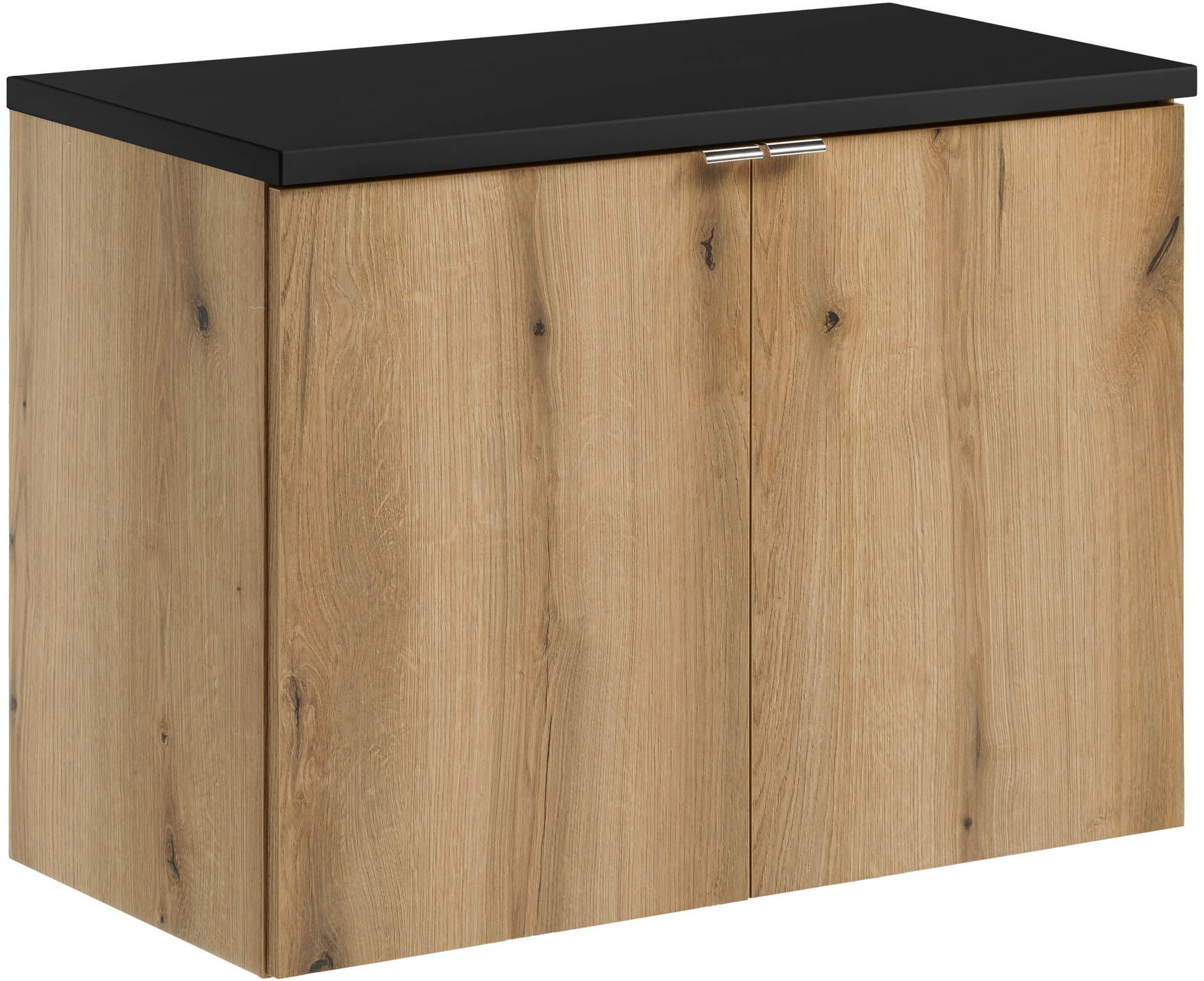 Conjunto armario Comad Nova Oak NOVA OAK A 82-80-2D, encimera Comad Nova Black NOVA BLACK B 89-80