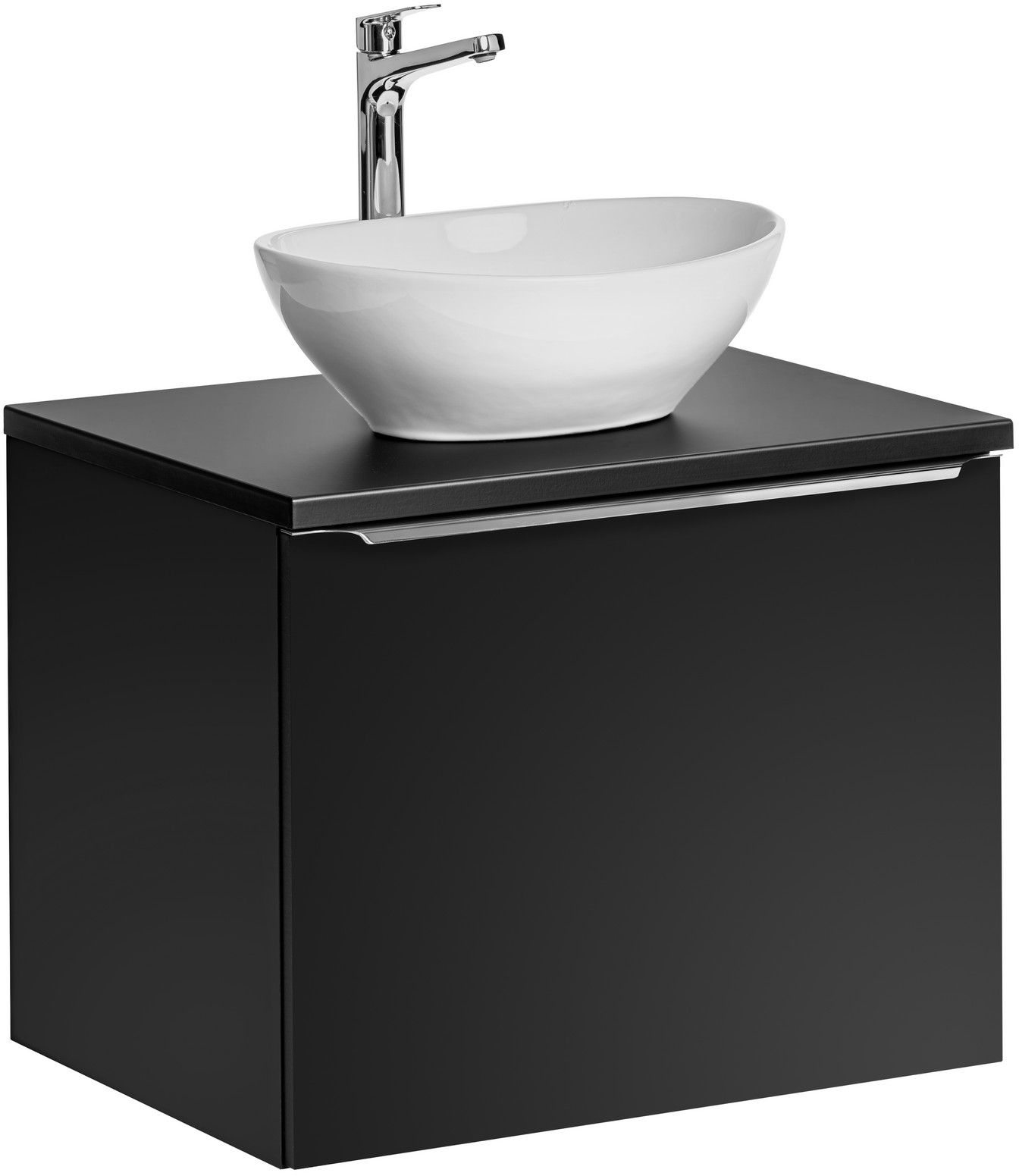 Conjunto armario Comad Santa Fe Black SANTA FE BLACK 82-60-B-2S, encimera sobre armario Comad Santa Fe Black SANTA FE BLACK 89-60-B, UN-LOLA-GW