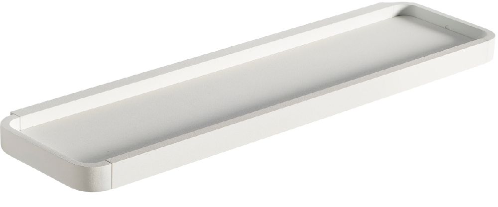 Zone Denmark Rim estante de baño 44 cm blanco 14475