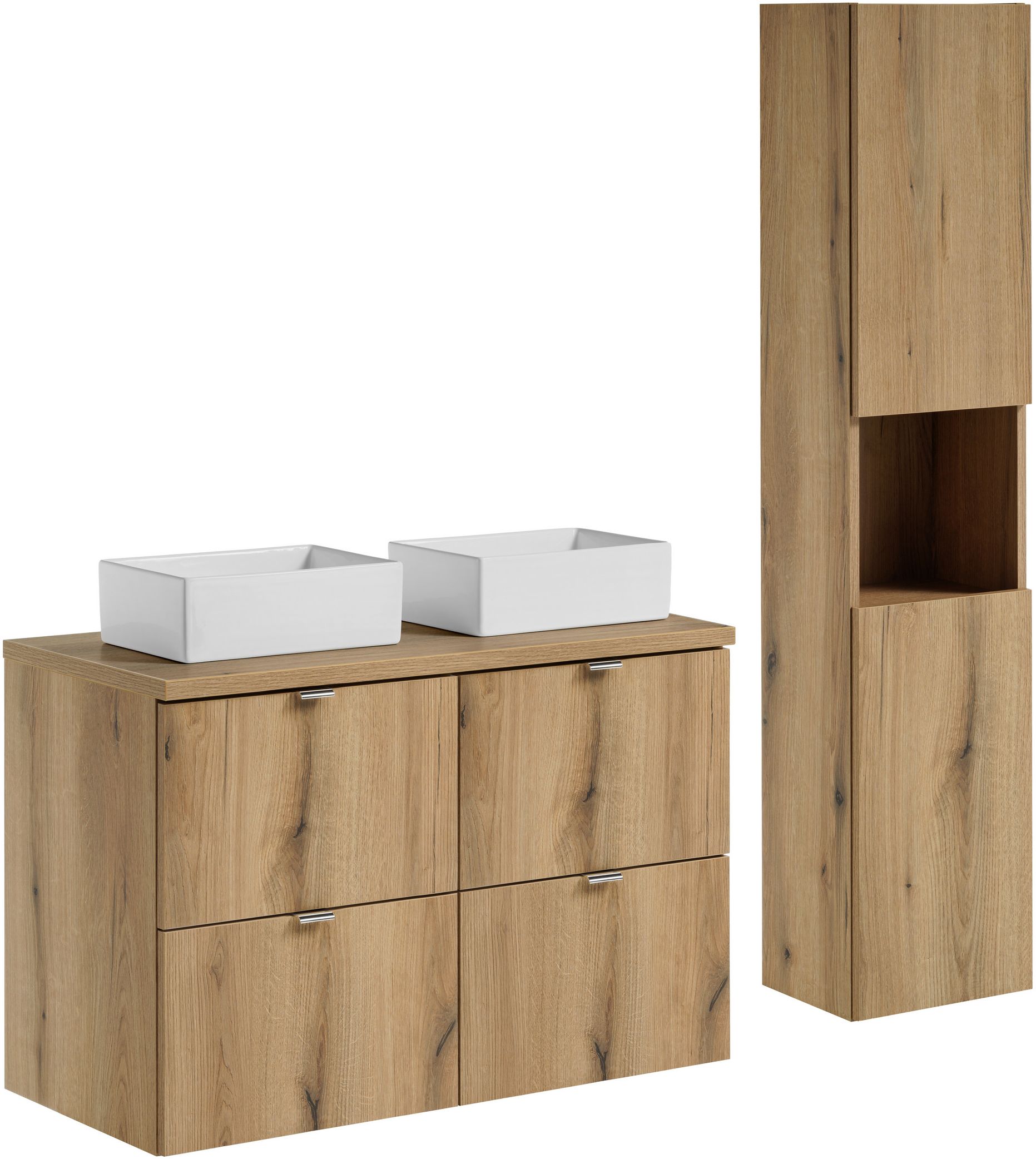 Conjunto armario Comad Nova Oak NOVA OAK A 82-50-2S, armario Comad Nova Oak NOVA OAK A 80-03-2D(W80-01A), UN-GAJA35-SW 78570A(35), NOVA OAK A 89-100