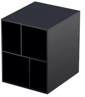 Oristo Uni estante 40 cm negro OR00-PO-40-8