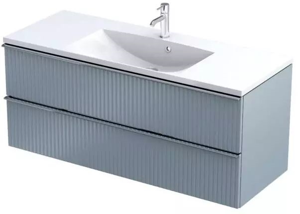 Oristo Etna armario 119.6x45.5x50 cm suspendido, para lavabo gris OR52-SD2S-120-16R