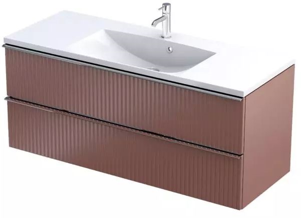 Oristo Etna armario 119.6x45.5x50 cm suspendido, para lavabo OR52-SD2S-120-19R