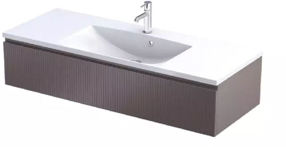 Oristo Brylant armario 119.6x45.5x25 cm suspendido, para lavabo beige OR36-SD1S-120-21R