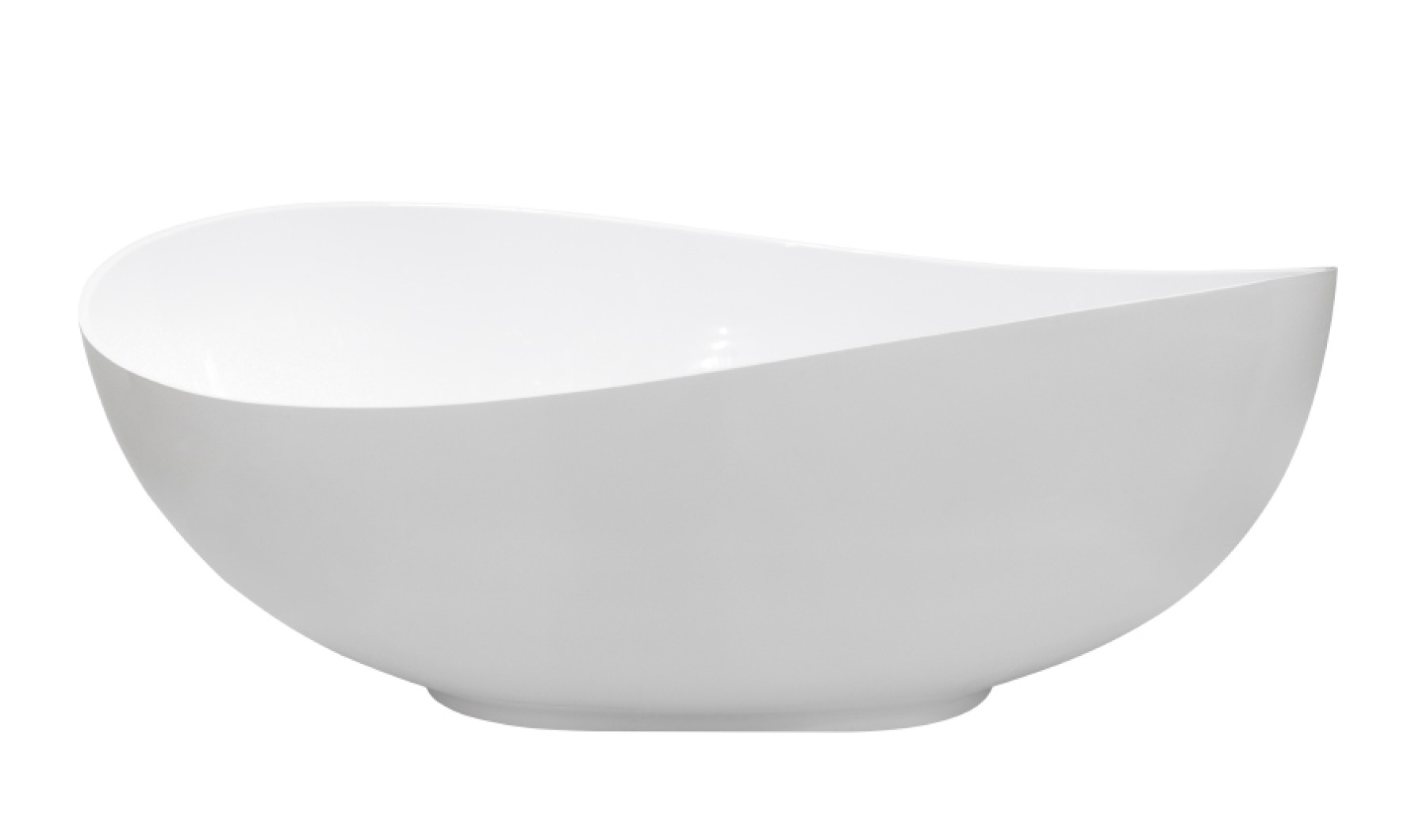 Besco Siya bañera exenta 172x100 cm oval blanco #WMMB-172SKW