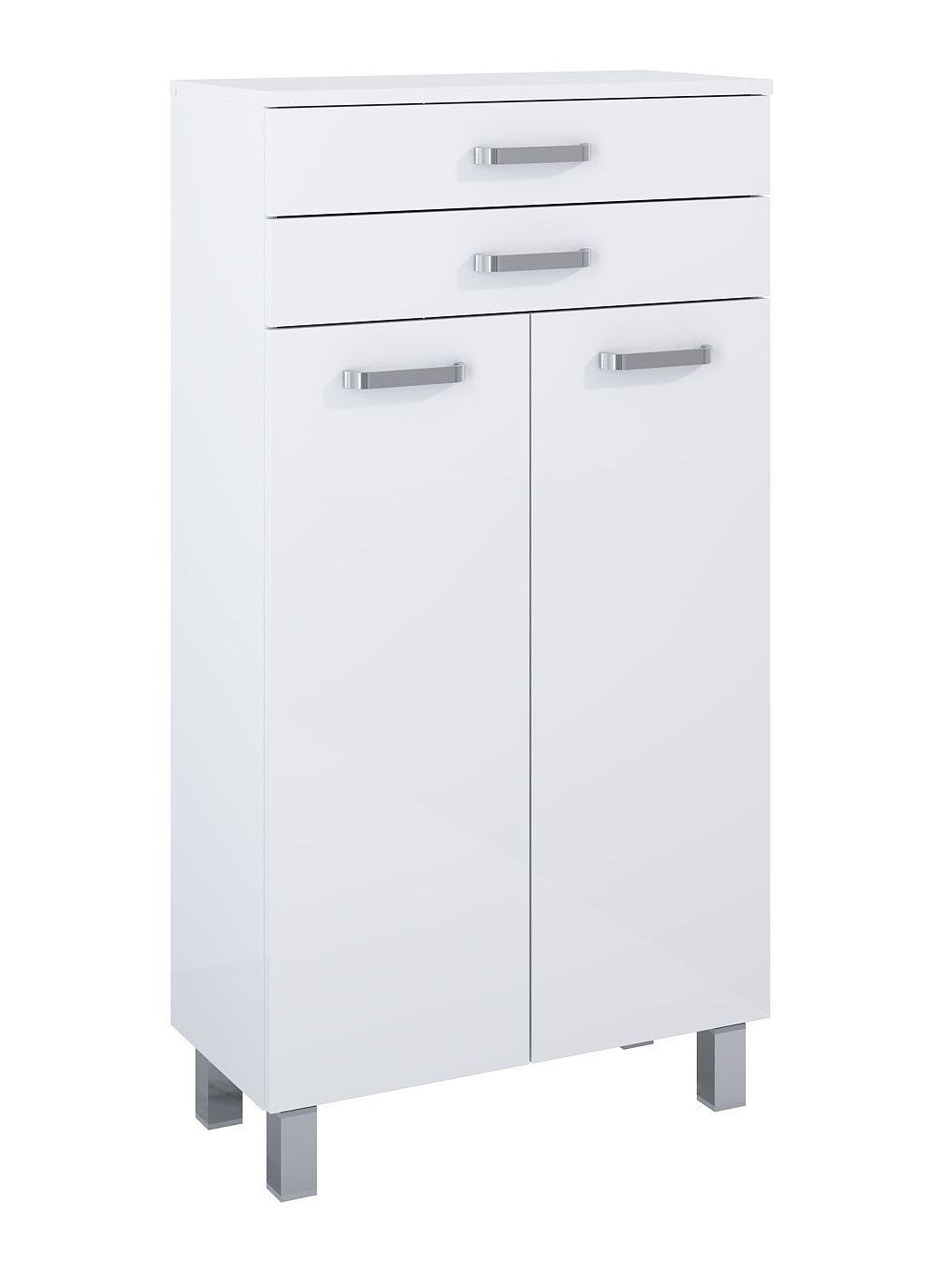 Elita Sunn armario 58.6x29.6x114.6 cm de pie, lateral blanco RE169204008060