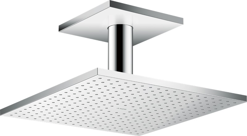 Axor ShowerSolutions brazo de ducha con efecto lluvia 30x30 cm cuadrada cromo 35320000