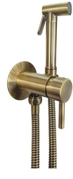 Paffoni Peonia grifo para bidé empotrado oro ZDUP110BR