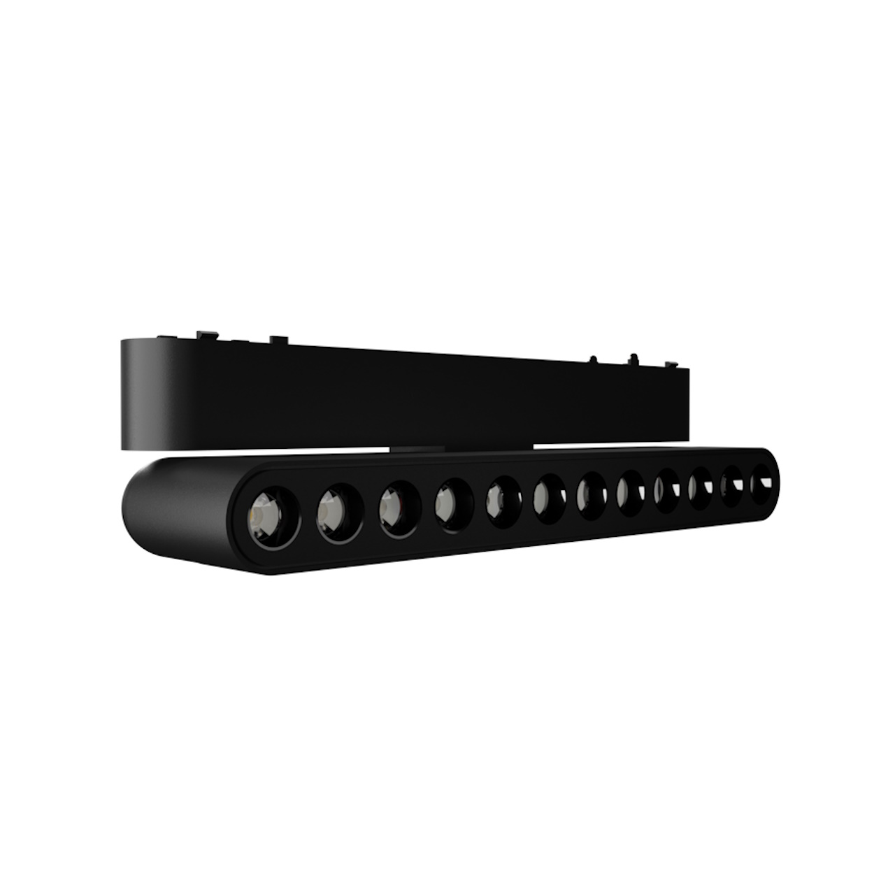 Light Prestige Magnetic Slim lámpara magnética 1x12 W negro LP-616-MAG SLIM 12W 3BK