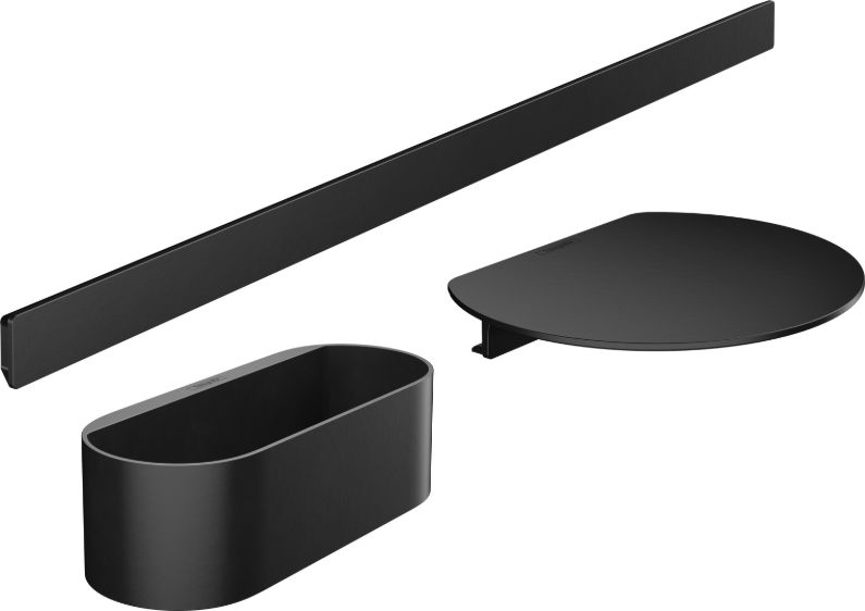 Hansgrohe WallStoris kit de accesorios negro 27966670