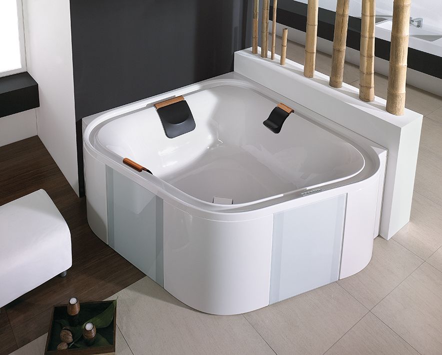 Hoesch Ergo+ bañera exenta 164x164 cm blanco 6443.010305550