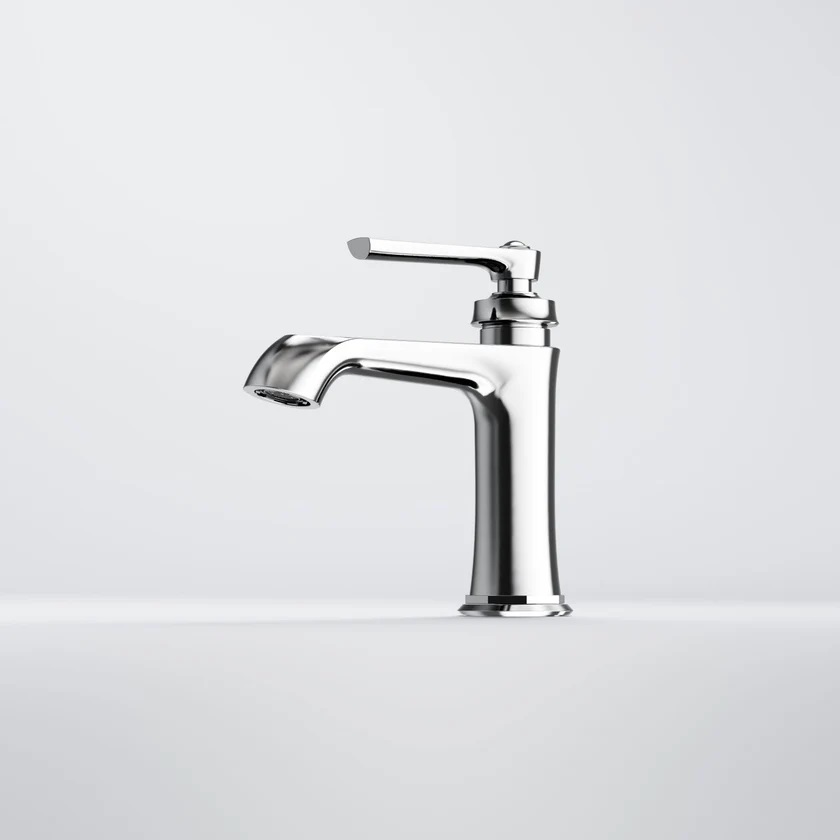 Steinberg 350 grifo para lavabo de pie cromo 3501010