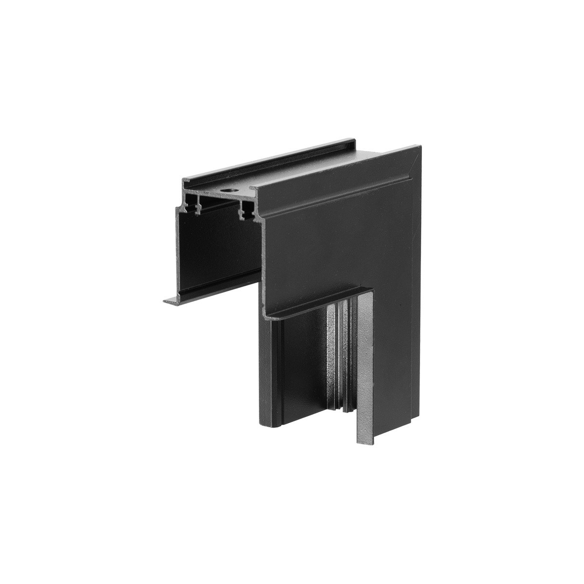 Light Prestige Magnetic Slim conector x W negro LP-656-MAG SLIM L SM kąt BK