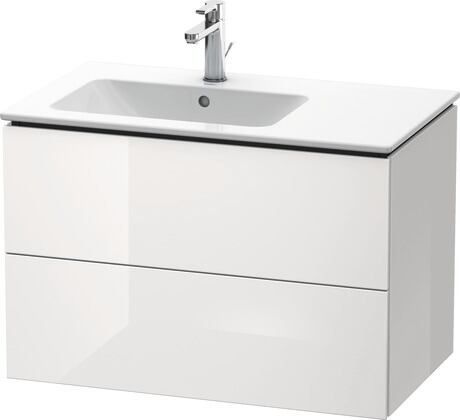 Duravit L-Cube armario 82x48.1x55 cm suspendido, para lavabo blanco LC629102222