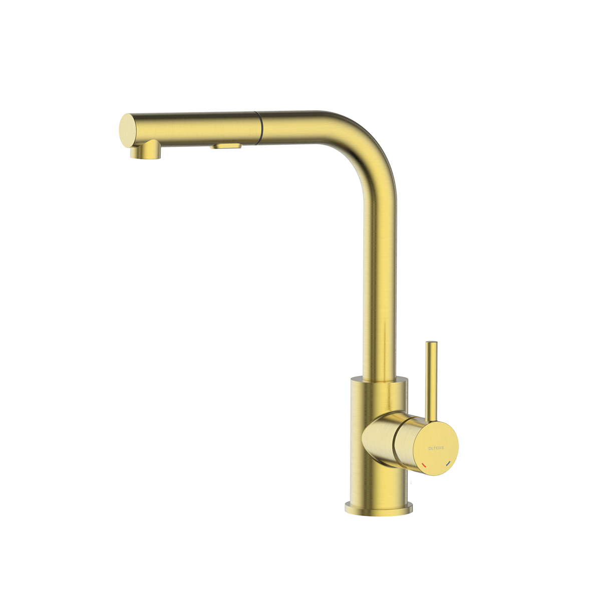 Oltens Myvat grifo de cocina de pie oro cepillado 35205810