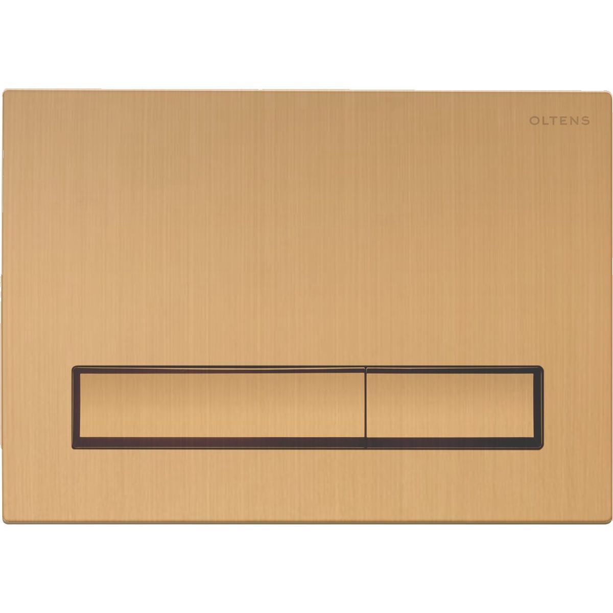 Oltens Torne botón de descarga para WC oro cepillado 57101810