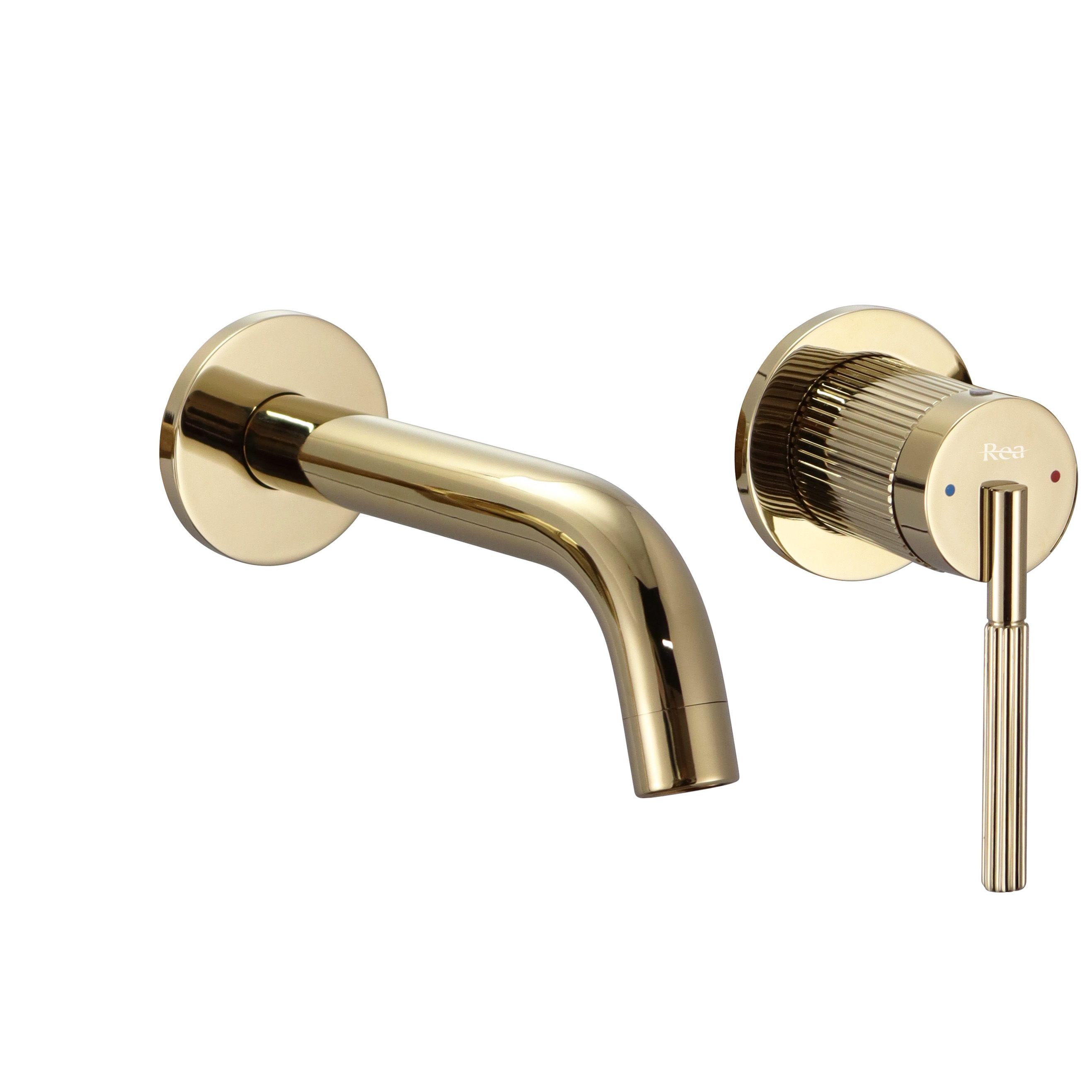 Rea Argon grifo para lavabo empotrado oro REA-B7809