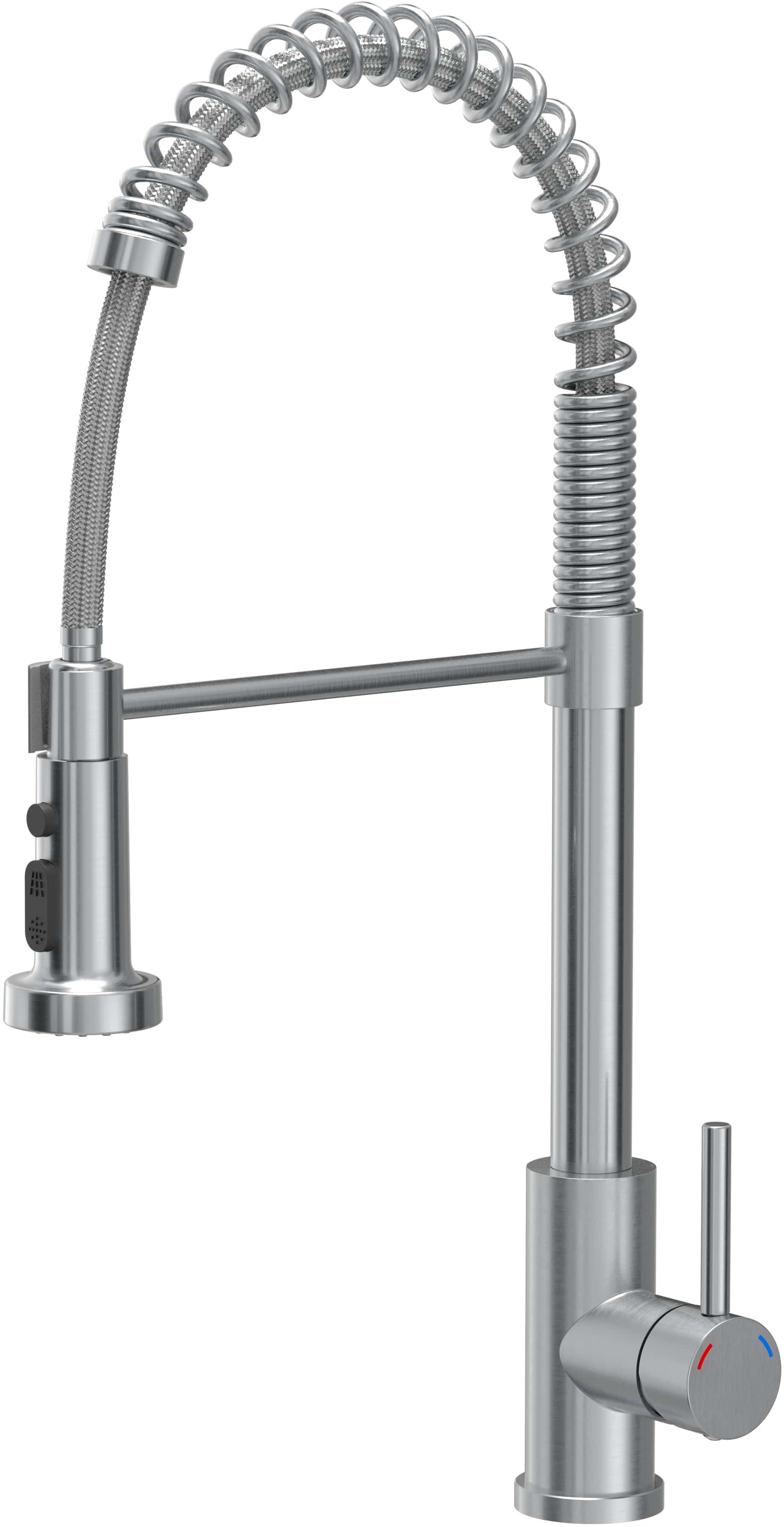 Quadron Alice grifo de cocina de pie acero inoxidable 52138BS