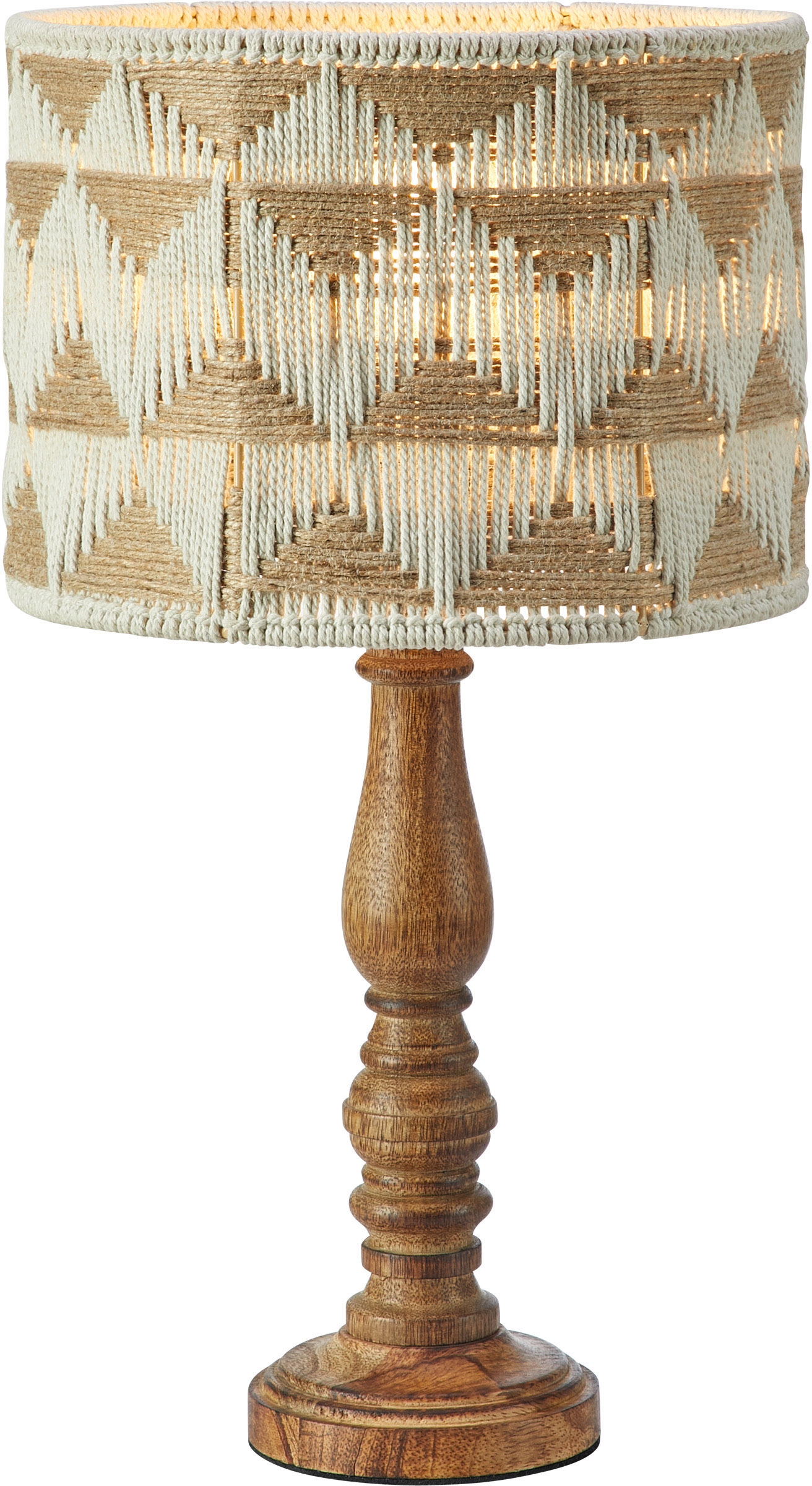 Markslöjd Ano lámpara de sobremesa 1x40 W marrón-beige 108826