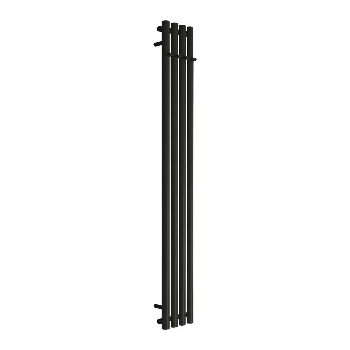 Oltens Stang radiador de baño decorativo 150x20.5 cm negro 55020300
