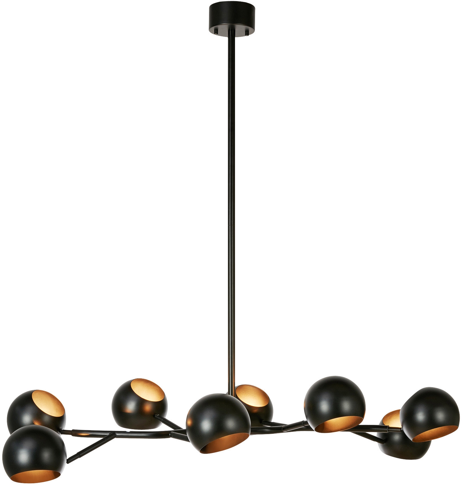 Markslöjd Edgar lámpara colgante x40 W negro 108852