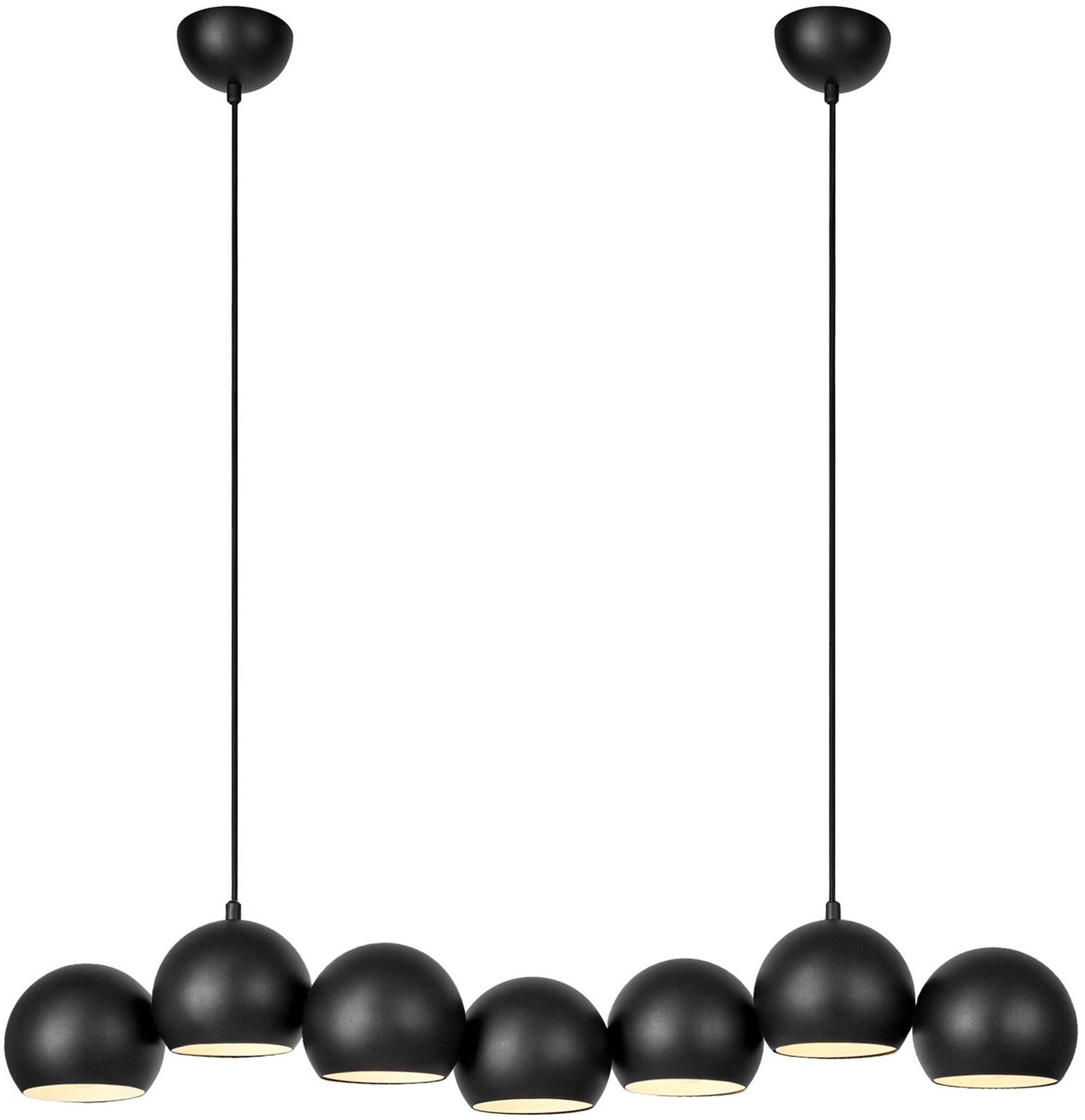 Markslöjd Cupolo lámpara colgante x40 W negro 108860