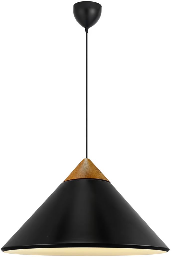 Nordlux Kinto lámpara colgante 1x60 W negro 2520083003
