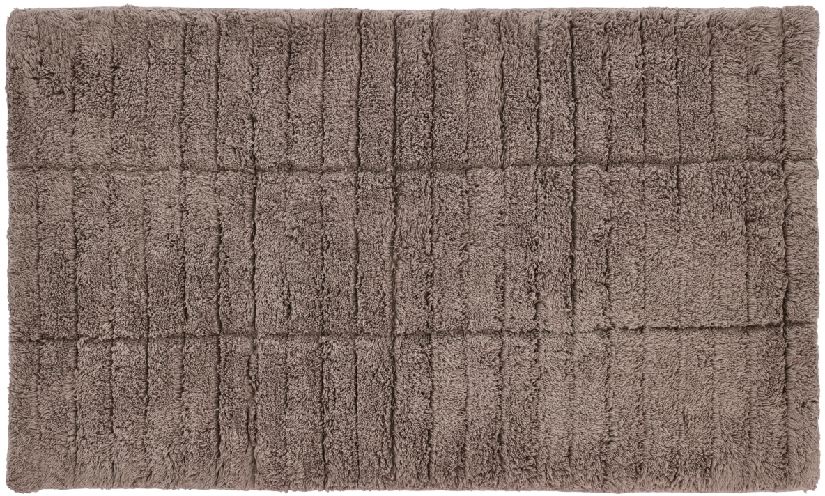 Zone Denmark Tiles alfombrilla para baño 80x50 cm rectangular marrón 26452
