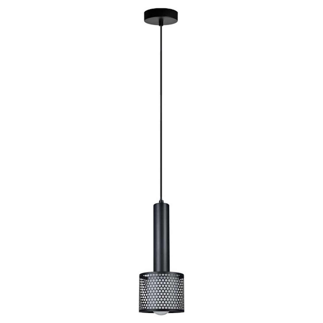 Light Prestige Amo lámpara colgante 1x15 W negro LP-0702/1P BK