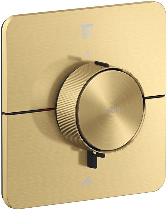 Axor ShowerSelect grifo de bañera y ducha empotrado con termostato oro 36754250