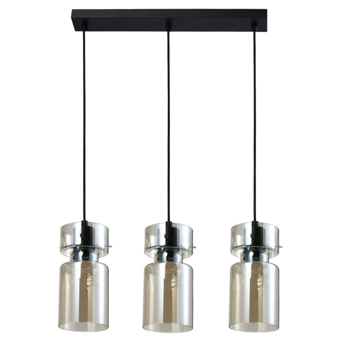 Light Prestige Nivio lámpara colgante 3x15 W humado LP-2811/3L AM