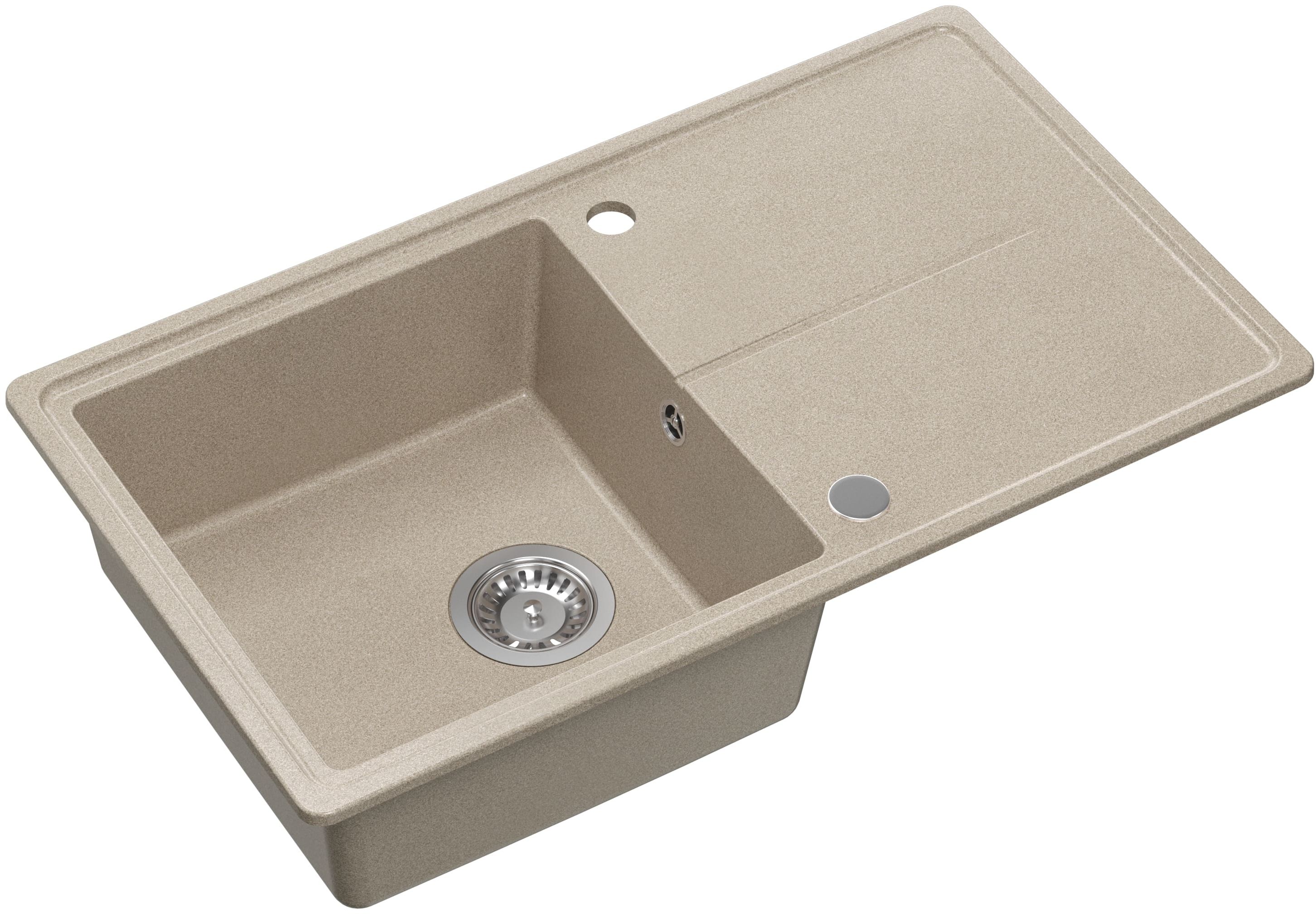Quadron Tony fregadero graniteq 78x45 cm beige HTO7845BEK