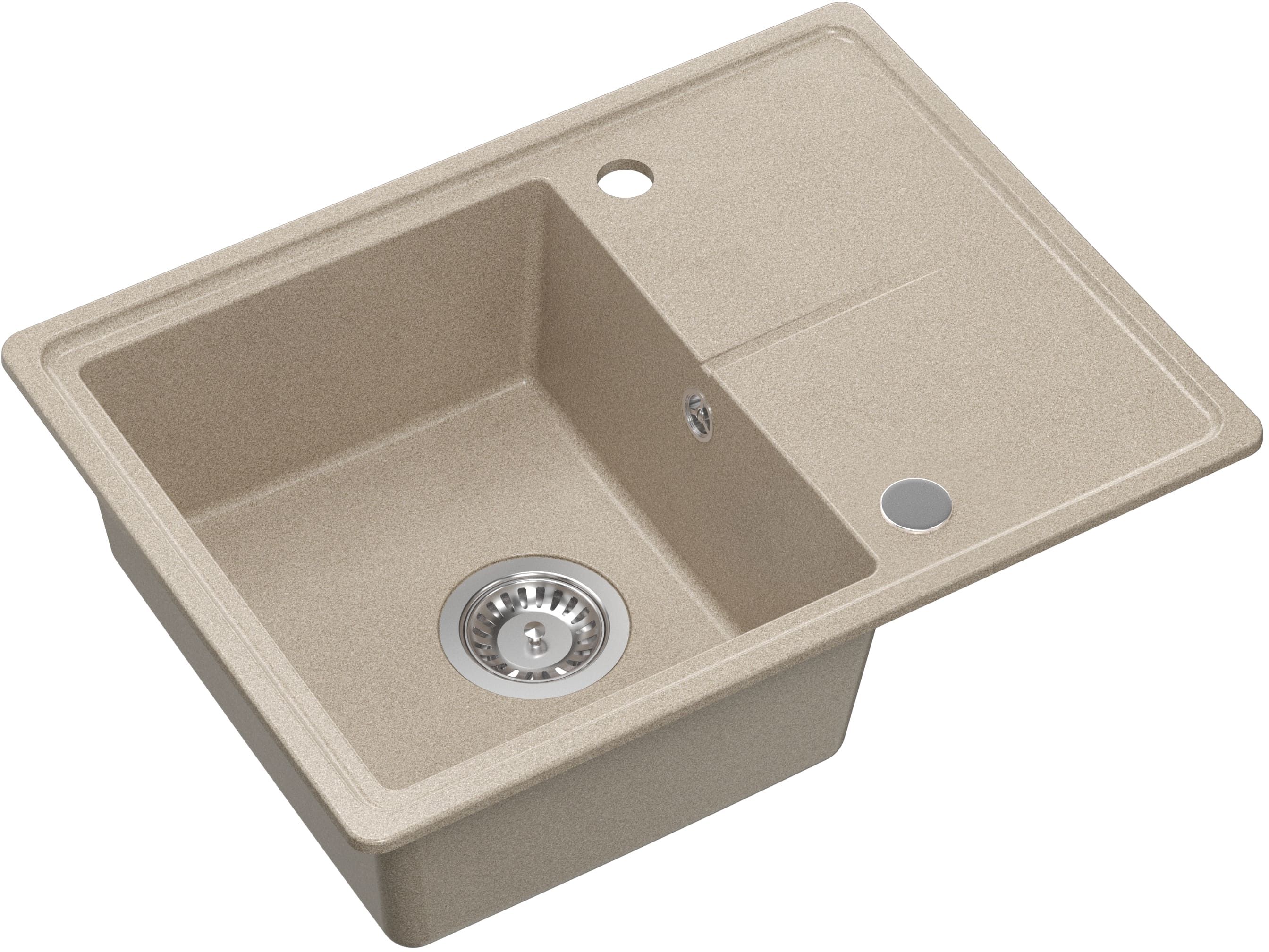 Quadron Tony fregadero graniteq 60x45 cm beige HTO6045BEK