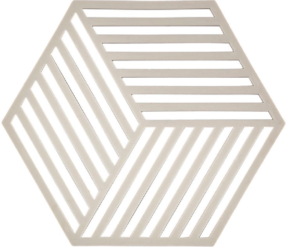 Zone Denmark Hexagon posa ollas 16x14x cm gris 330136