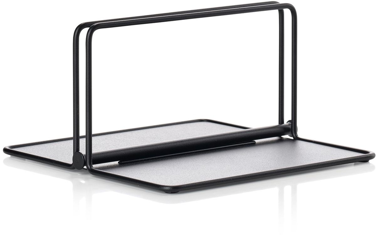 Zone Denmark Singles servilletero 22.5x22.5x11.3 cm negro 332013