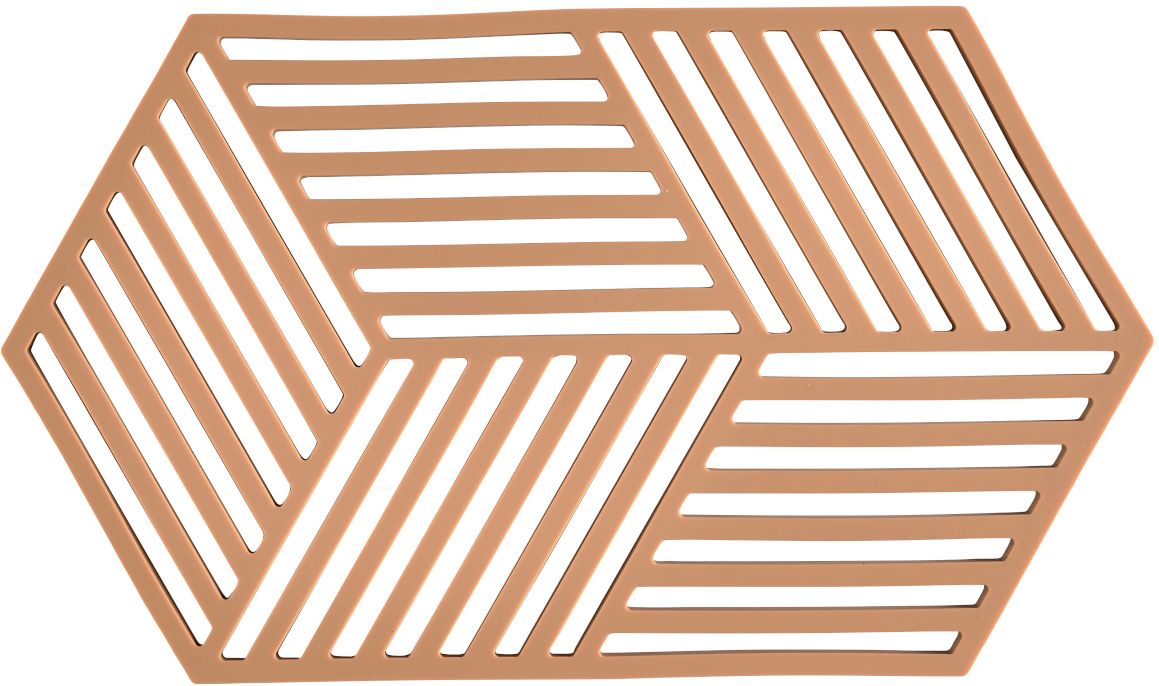 Zone Denmark Hexagon posa ollas 24x14x cm rojo 31616
